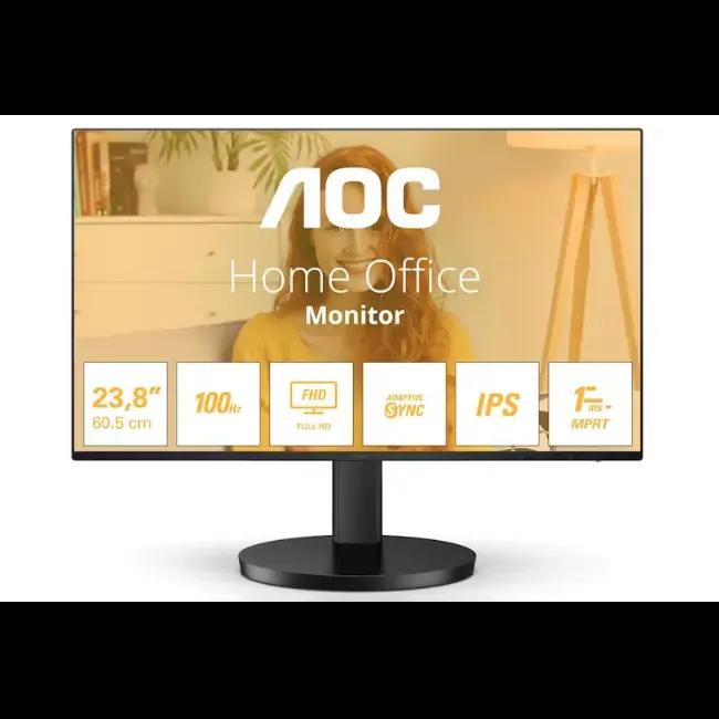 AOC 23.8" FHD IPS Monitor 100Hz Refresh Rate