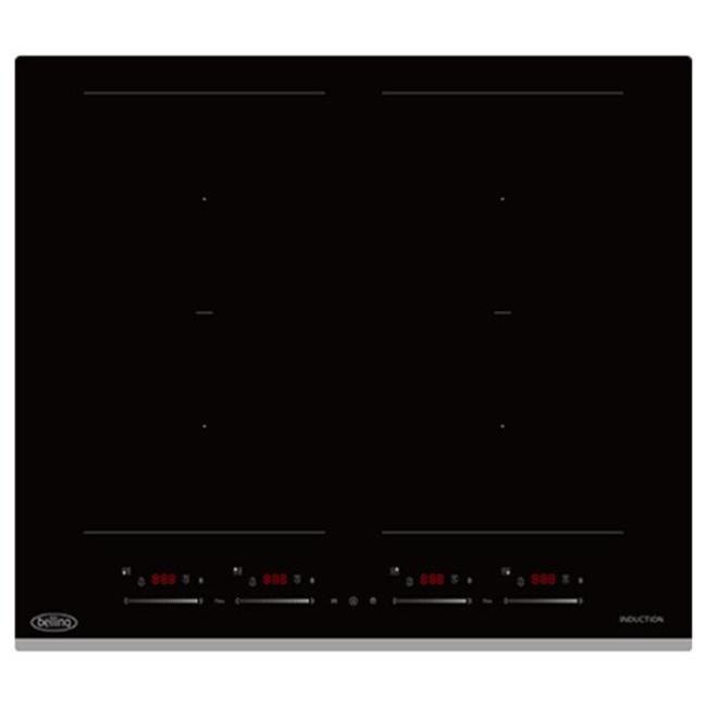 Belling Induction Hob 60cm 4 Zone Black Touch Control