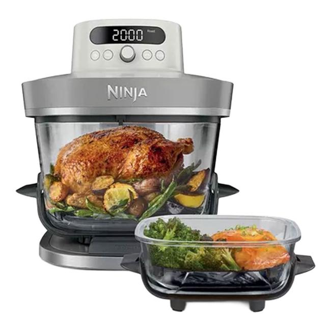Ninja CRISPi Pro XL 7-in-1 Glass Air Fryer Bone 5.7L Capacity