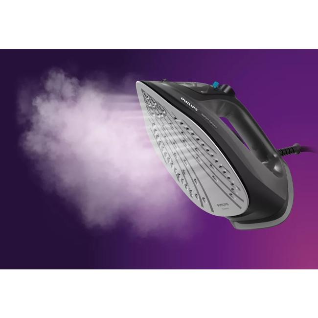 Philips Steam Iron 2600w Ceramic Soleplate 200g Steam Boost 40 g/min Continuous Steam 300 ml Water Tank Image Features