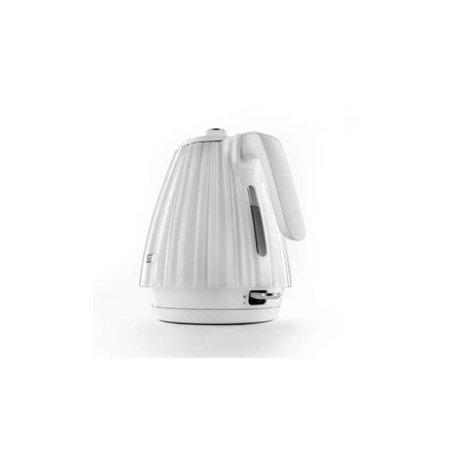 DeLonghi Ballerina Kettle - White 1.7L Capacity, Water level indicator, Handle, Lid