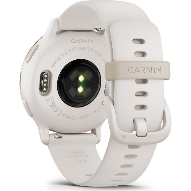 Garmin Vivoactive 5 Smartwatch with Cream & Ivory Color, GPS, Heart Rate Monitor
