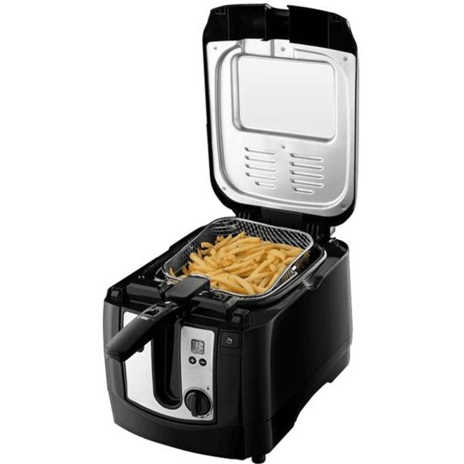 Russell Hobbs Digital Deep Fryer - Black 3.3L Capacity with Digital Timer and Observation Window
