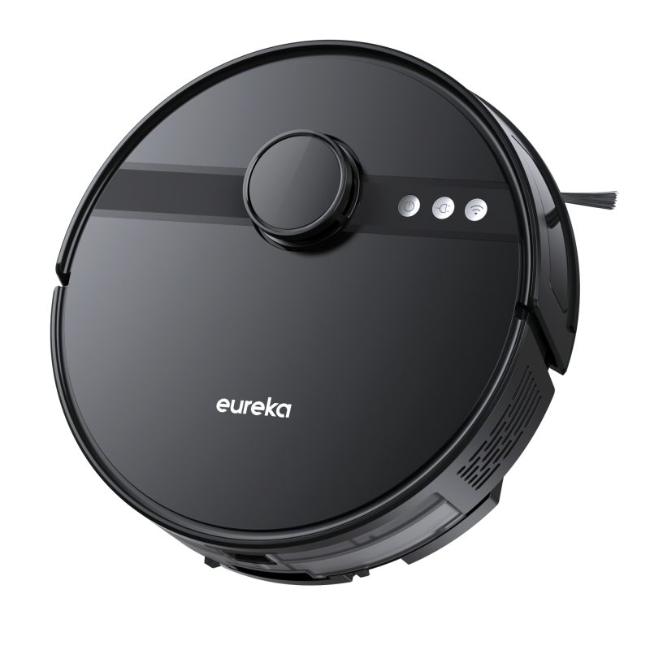 Eureka Robot Vacuum Black 5000Pa Suction Power LDS Navigation Smart Control