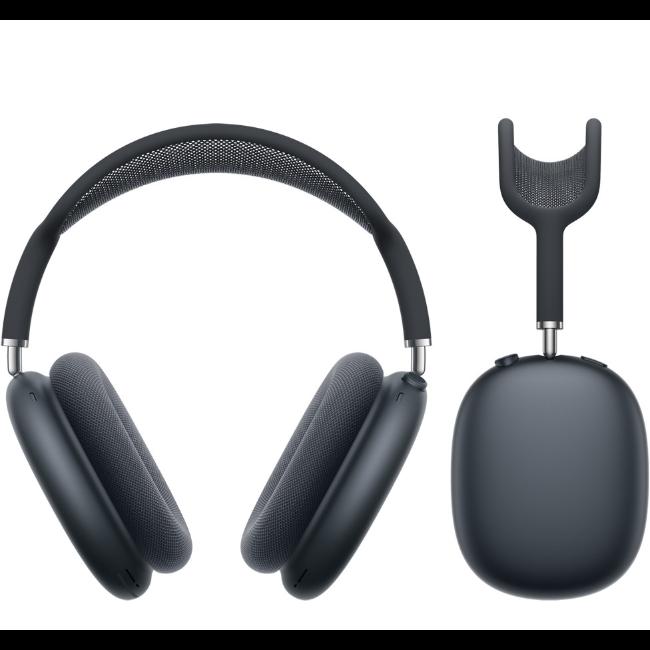 Apple AirPods Max 2 Wireless Over-Ear Headphones Midnight Active Noise Cancellation High-fidelity Sound Live Translation Adaptive Audio Conversation Awareness Personalized Spatial Audio Dark Grey Mesh