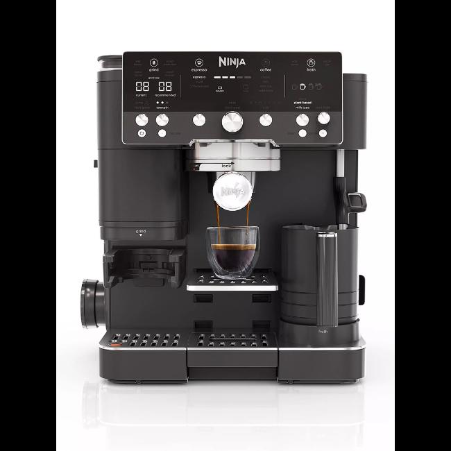 Ninja Espresso Coffee Machine - Black | Grind | Froth