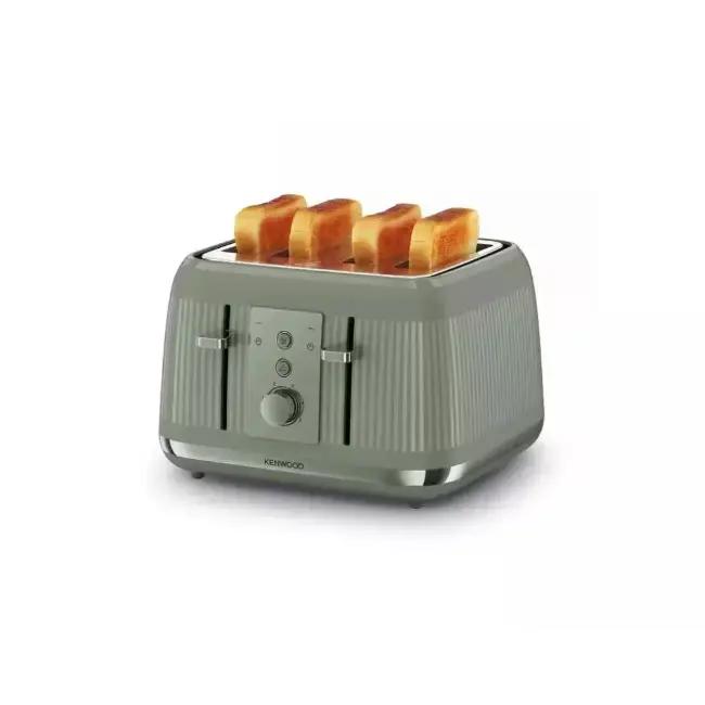Kenwood 4 Slice Toaster | Olive Green | 5 Browning Levels | Defrost Function | Reheat Function