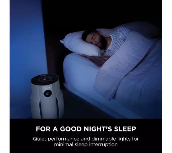 Shark NeverChange5 Air Purifier - Grey | HEPA, Odour Control, Clean Sense IQ, LED Screen