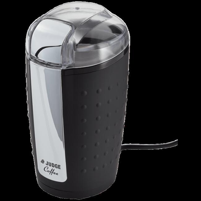 Judge Electric Coffee Grinder with Stainless Steel Blade, 180W, 80gr Capacity, Black - Size 12 Cup