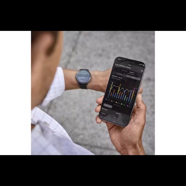 Garmin Venu 4 41mm Smartwatch Black Slate AMOLED Display Silicone Strap Stainless Steel Bezel 5 ATM Water Rating Health Fitness GPS