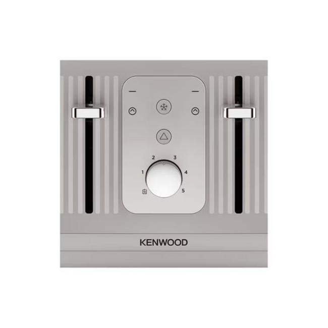 Kenwood Dawn 4 Slice Toaster Oatmeal Cream | 5 Browning Levels, Defrost Setting, Reheat Function, Hi-Rise Bread Lift, Cancel Function, Cord Storage, Removable Crumb Tray