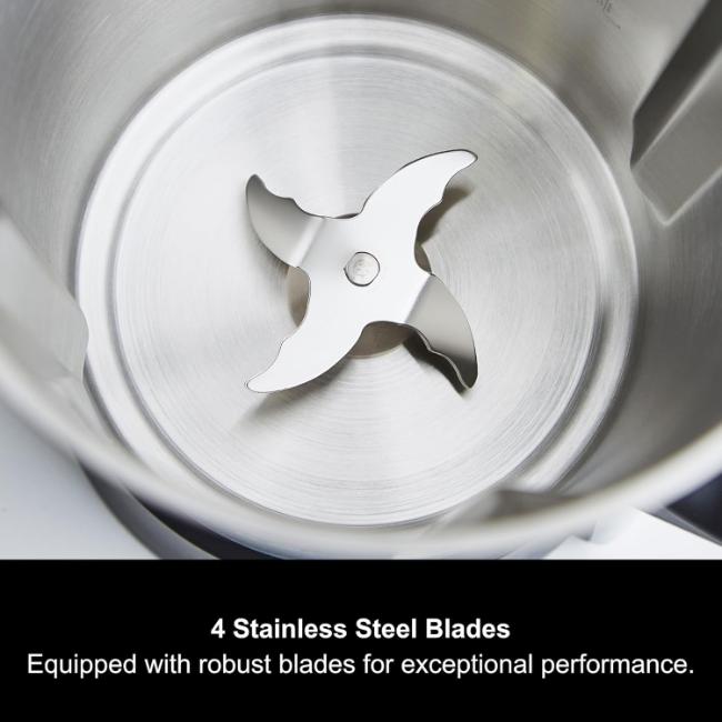 Morphy Richards MixFlex 1.5L 6-in-1 Multifunction Blender & Soup Maker with LED Touch Control and Dishwasher Safe Parts