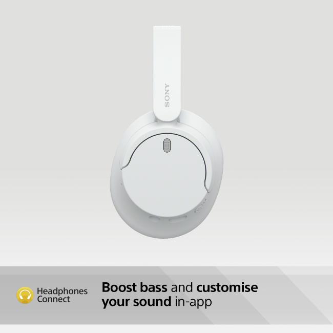Sony Wireless Noise Cancelling Over-Ear Headphones White