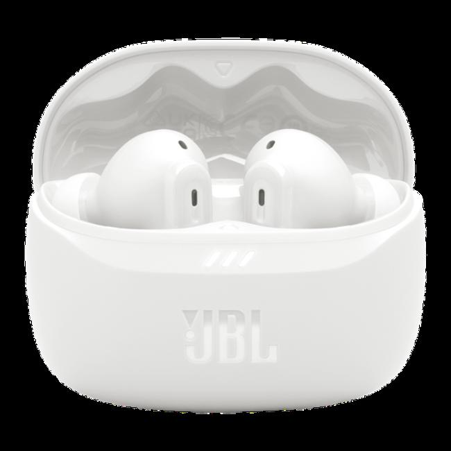 JBL Tune Beam 2 True Wireless Noise Cancelling Earbuds - White | 48hr Playback, Spatial Sound, Pure Bass, IP54, Bluetooth 5.3