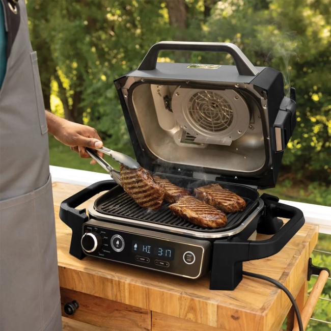 Ninja Woodfire Electric BBQ Grill & Smoker with Free Delivery