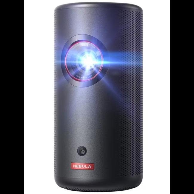Anker Nebula Capsule 3 Laser Projector Black 1080p Portable with Lens, Nebula