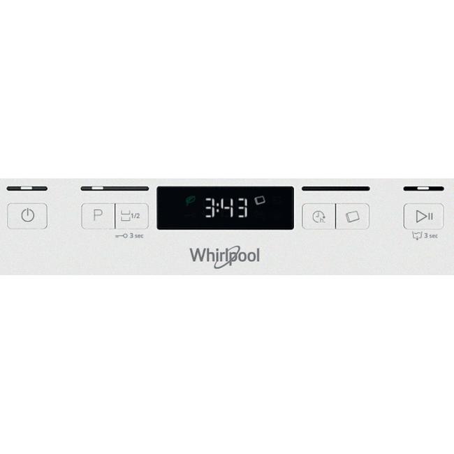 Whirlpool Freestanding Dishwasher 14 Place White with Digital Display