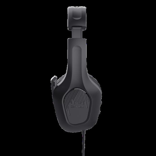 Trust GXT 415 Zirox Gaming Headset - Black, Over-ear, with Microphone