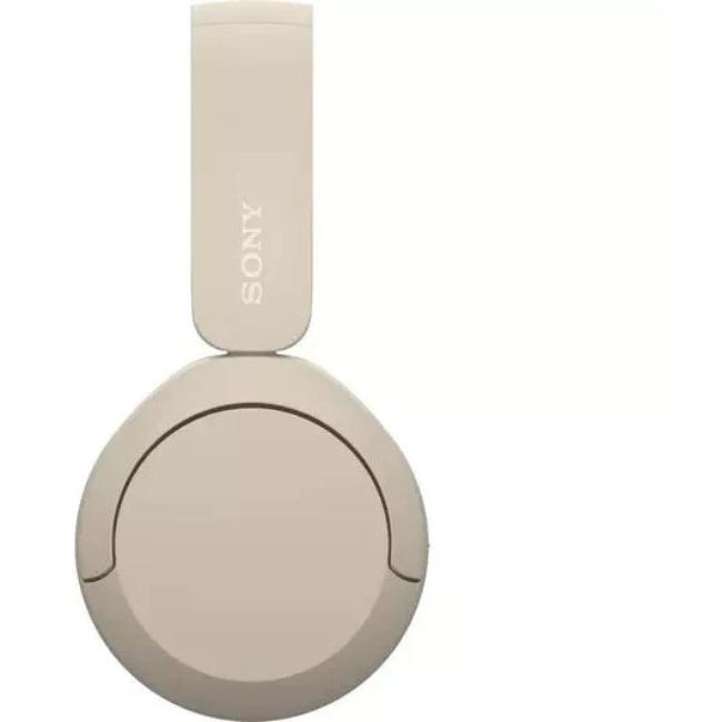 Sony WH-CH520 Wireless Bluetooth On-Ear Headphones | Beige Cream | Up to 50 Hours Battery Life | DSEE | Multipoint Connection | Lightweight | Over-Ear