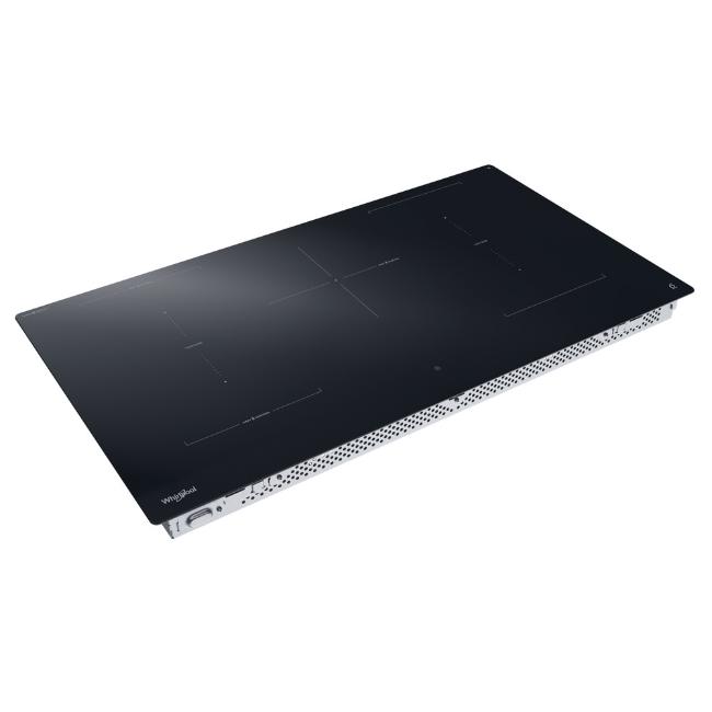 Whirlpool Induction 90cm Hob - Black, 5 Burners, Touch Control