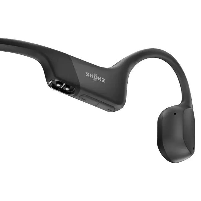 Shokz OpenRun Wireless Sport Headphones - Black, Open-Ear