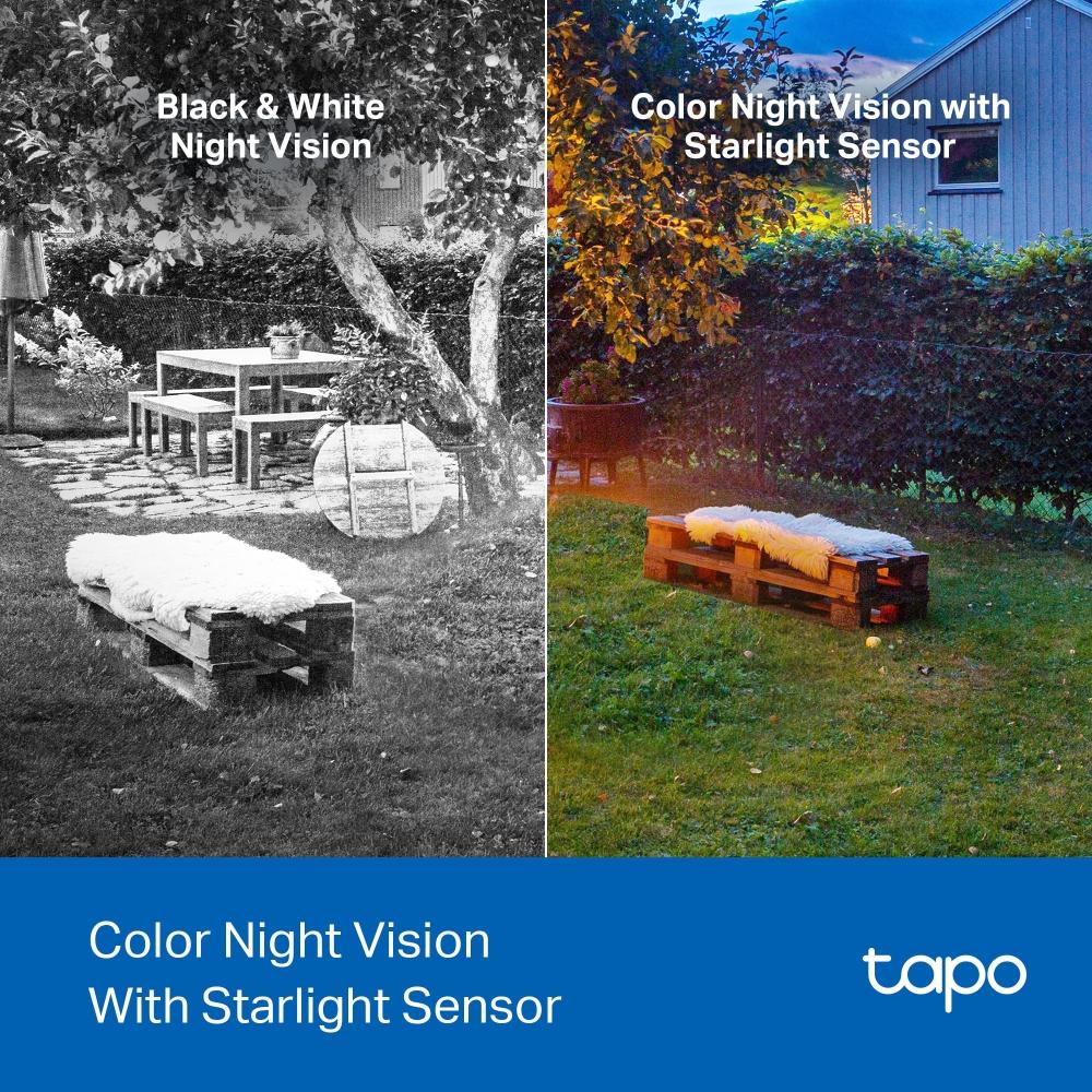 TP-Link Tapo C425 Smart Wire-Free Security Camera 2K QHD 4MP 300-Day Battery Magnetic Mount Full-Color Night Vision IP66 AI Detection 150 FOV