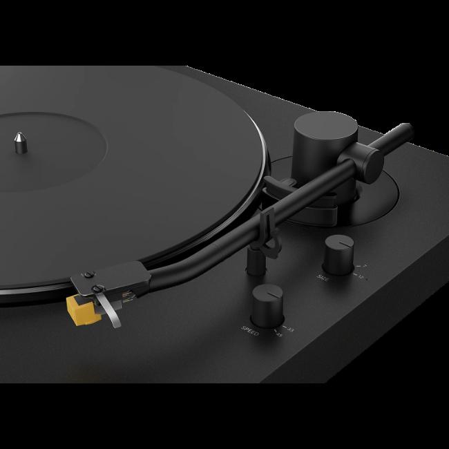Sony PS-LX5BT Belt Drive Bluetooth Turntable - Black | Fully Automatic, aptX Adaptive Wireless, Aluminum Tonearm, MM Cartridge, Built-in Phono Stage