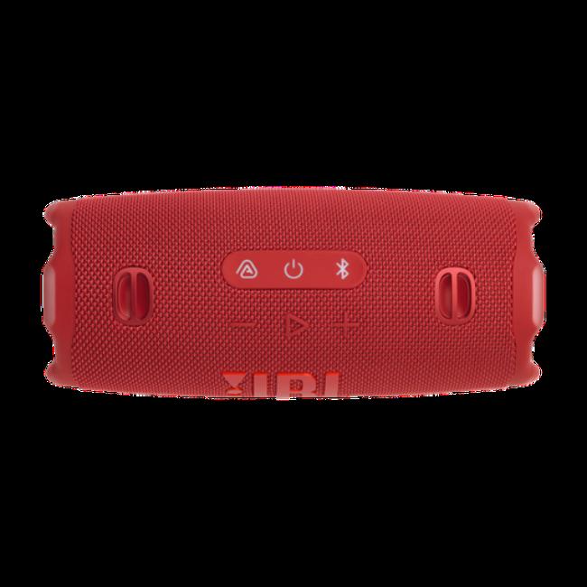 JBL Charge 6 Portable Bluetooth Speaker Red with JBL Logo