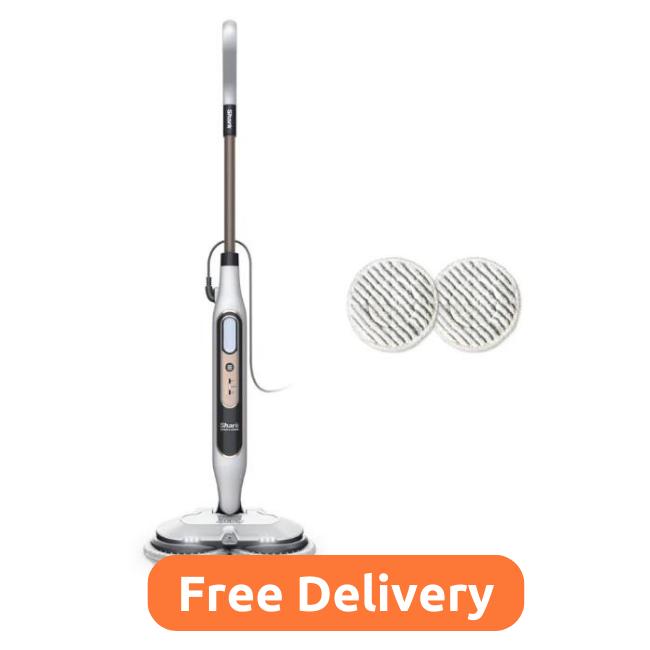 Shark Steam & Scrub Steam Mop with Steam Blaster for Sealed Hard Floors