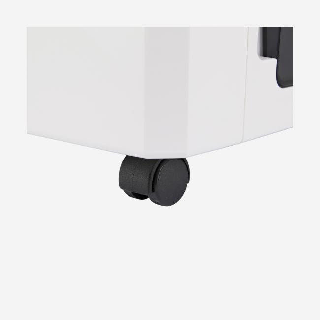 Dimplex 20L Dehumidifier with Timer & Delay Start | White | Image Features: Wheels, Dimplex