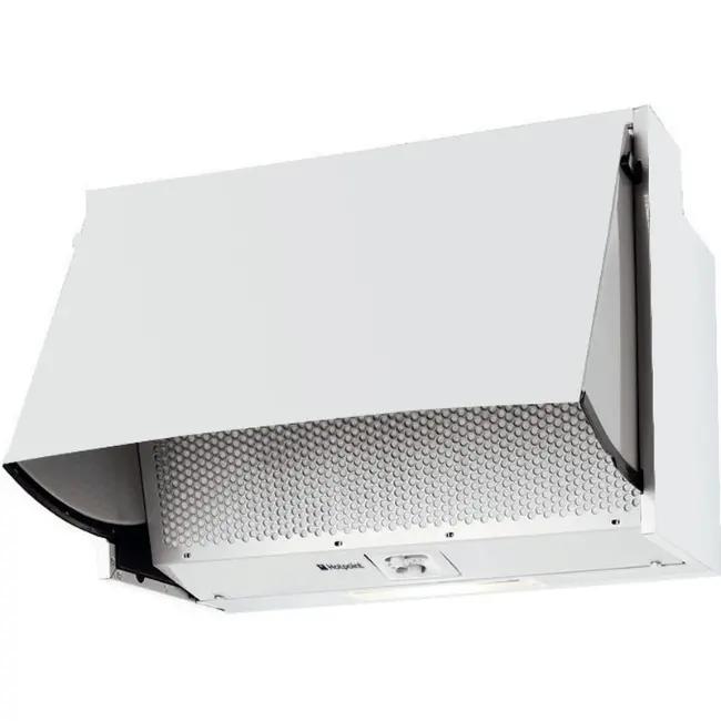 Hotpoint 60CM Integrated Cooker Hood - Stainless Steel, LED Lights, White
