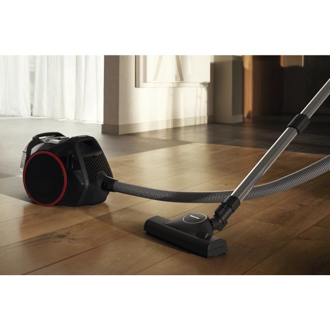 Miele Boost CX1 Bagless Vacuum Cleaner - Black & Red | Cylinder, Telescopic Tube
