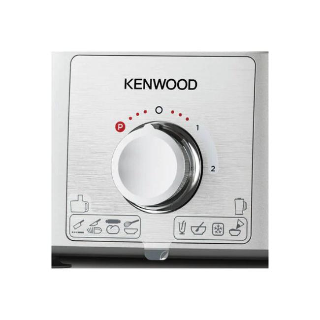 Kenwood MultiPro Express Food Processor - Silver, 3L, 1000W, 2 Speeds, 6 Accessories