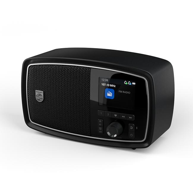 Philips Bluetooth Radio Black | FM Radio Display