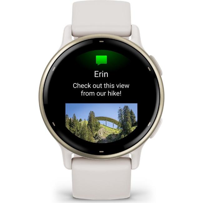 Garmin Vivoactive 5 Smartwatch with Cream & Ivory Color, GPS, Heart Rate Monitor