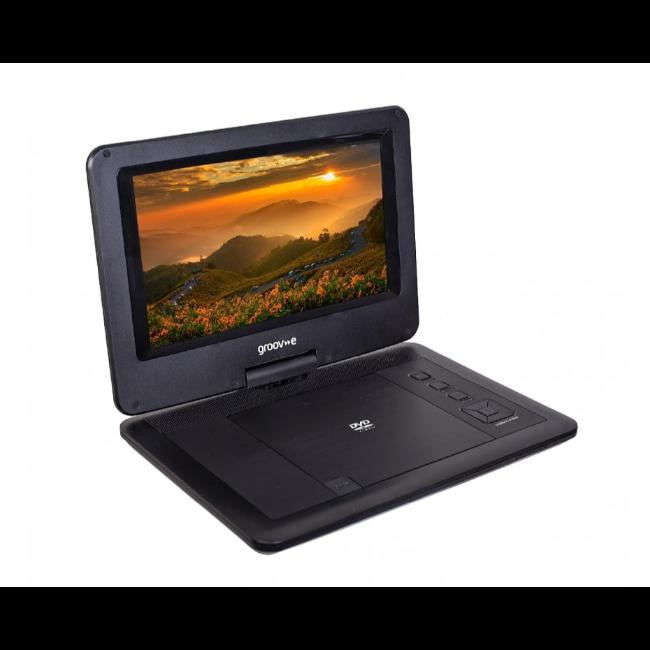 Groov-e 10.1 inch Portable DVD Player Black