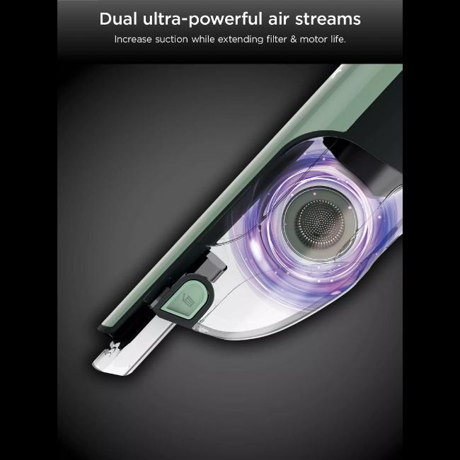Shark UltraCyclone Pro Cordless Handheld Vacuum Cleaner Teal 160W 0.5L XL Dust Cup 10 Min Run Time Washable Filter 2 Speeds 2 Year Guarantee Lithium-ion Battery Crevice Tool Scrubbing Brush Precision Duster Tool