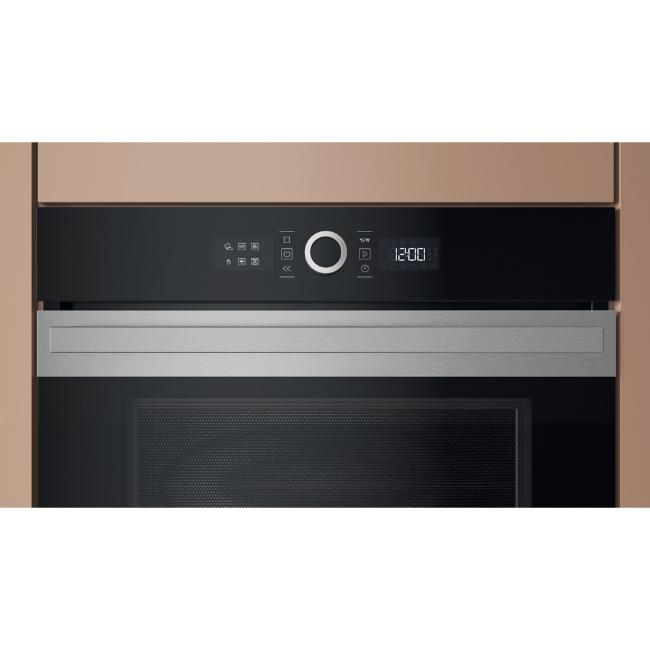 Hotpoint Built-In Microwave Oven - Black, Silver, Digital Display - Inox