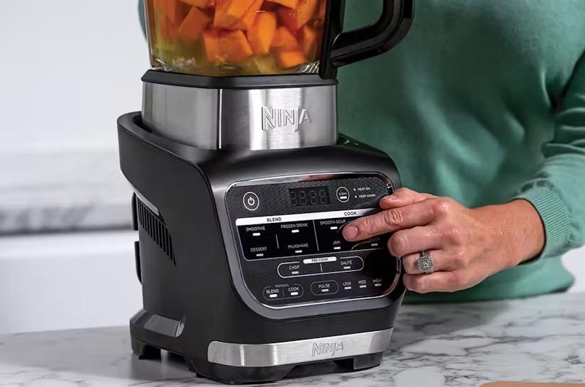 Ninja Foodi Blender & Soup Maker | Blend, Smoothie, Frozen Drink, Smooth Soup, Dessert, Milkshake, Jam, Sauce, Chop, Saute, Cook, Chunky Soup
