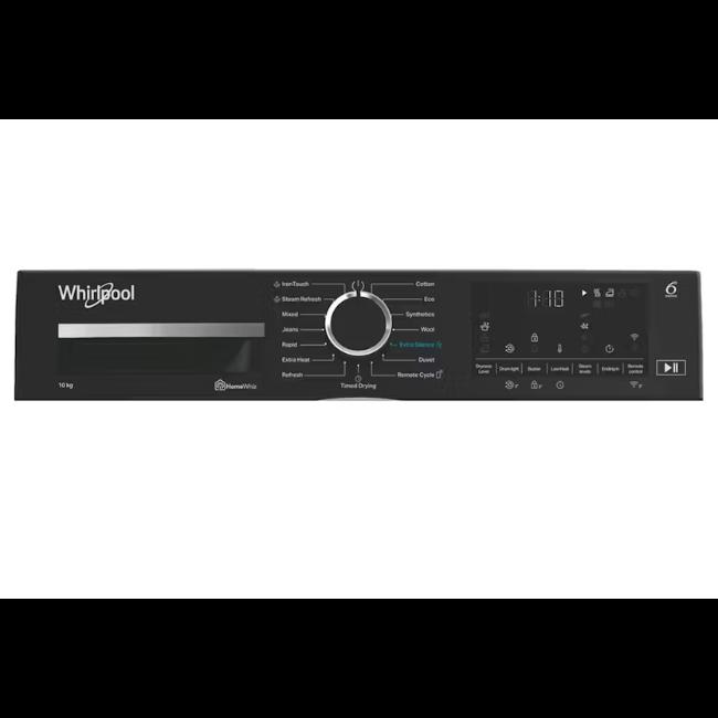 Whirlpool 10kg Heat Pump Dryer - Manhattan Grey | 6th Sense, FreshCare+, Steam Refresh, Reversible Door, Digital Display, 14 Programmes, A+++ Energy Rated, 65dB, 850x600x645mm