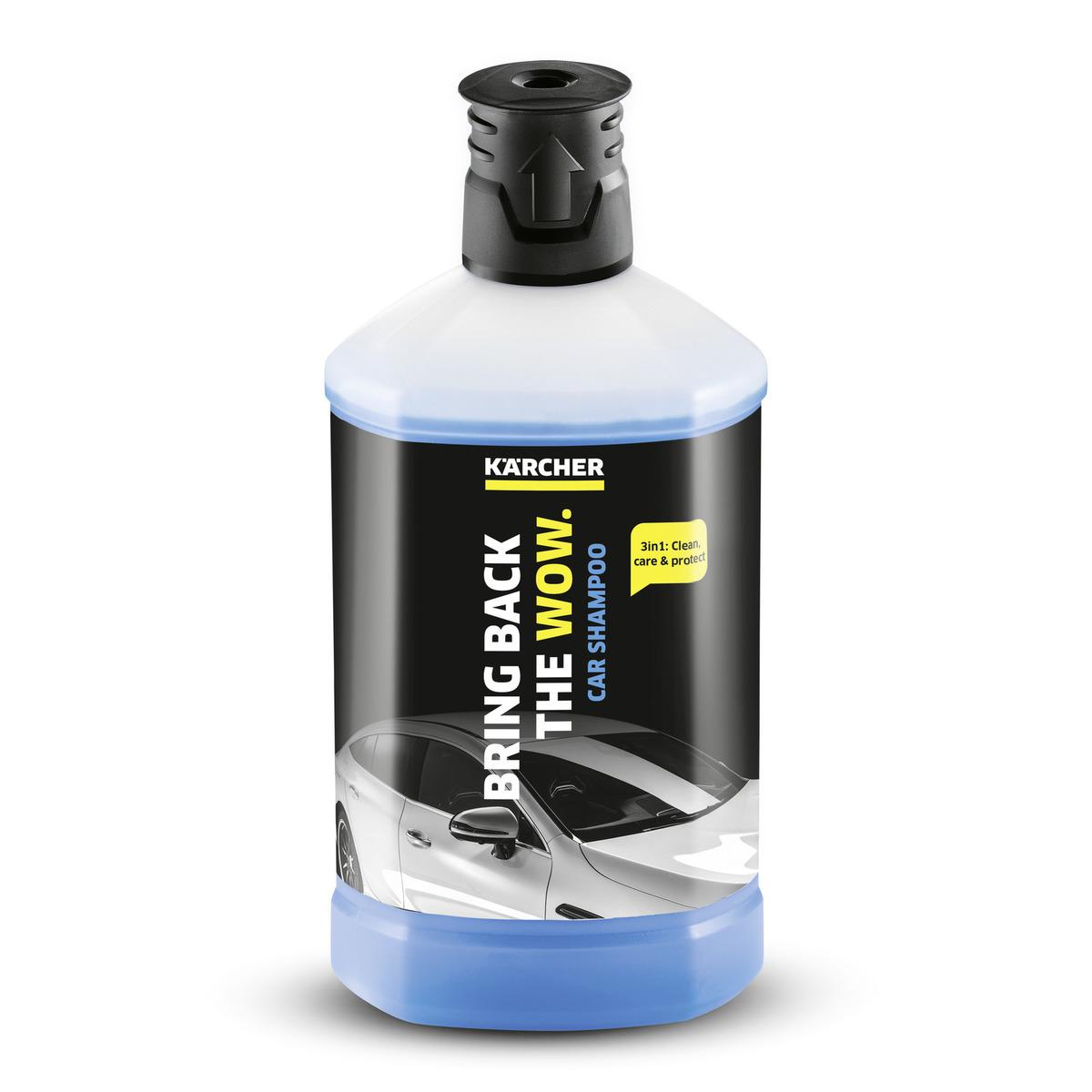 Karcher 3-in-1 Car Shampoo 1L - Clean, care & protect