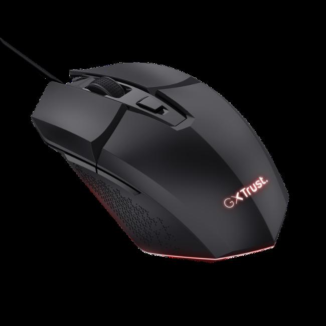 Trust GXT 109 Felox Wired Gaming Mouse Black with LED