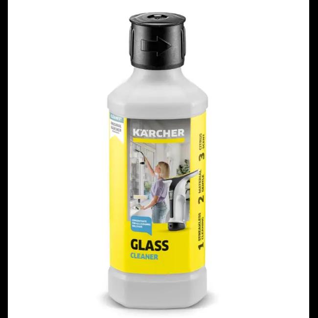 Karcher Glass Cleaner Concentrate 500ml | Streak-free cleaning, Gentle on materials, Pleasant aroma