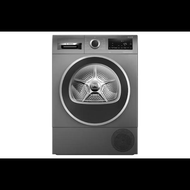 Bosch Series 6 9kg Heat Pump Dryer - Grey, SelfCleaning Condenser