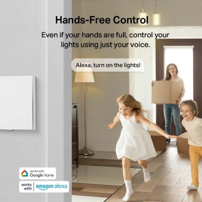 TP-Link Smart Light Switch White Remote Control