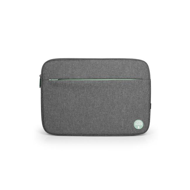 Port Designs Yosemite Eco Sleeve 15.6" Grey - Laptop Sleeve with Zipper
