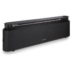 Dimplex ThermaIQ Smart Baseboard Convector Heater Black 2200W 12 Hour Timer Eco Mode LED Touch Screen Easy Glide Castors Dual Handles Safety Tip Over Switch 3 Heat Settings 11kg Portable