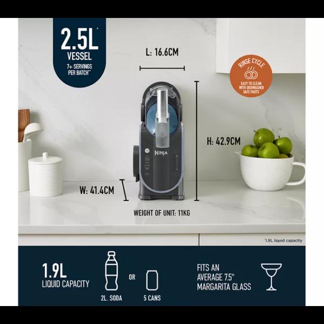 Ninja SLUSHi Frozen Drink Maker - Black/Grey | FS301