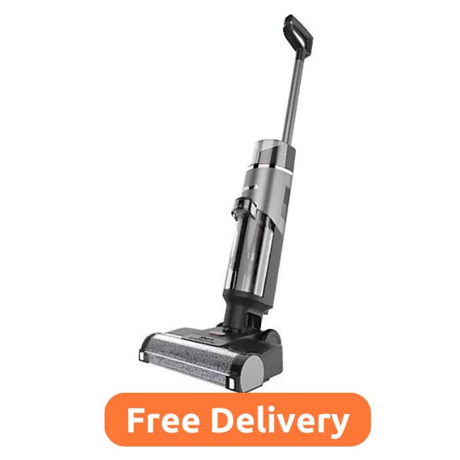 Shark HydroVac Cordless Vacuum Cleaner - Charcoal Grey | Deep clean hard floors & freshen area rugs, Removes wet & dry messes
