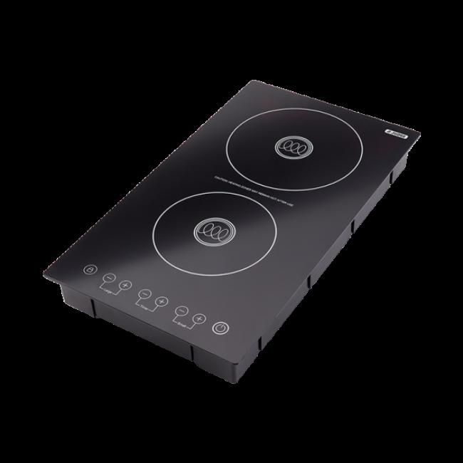 Judge Black 2 Zone Induction Hob